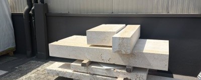 Travertino Classico blocco TR 5 pezzi